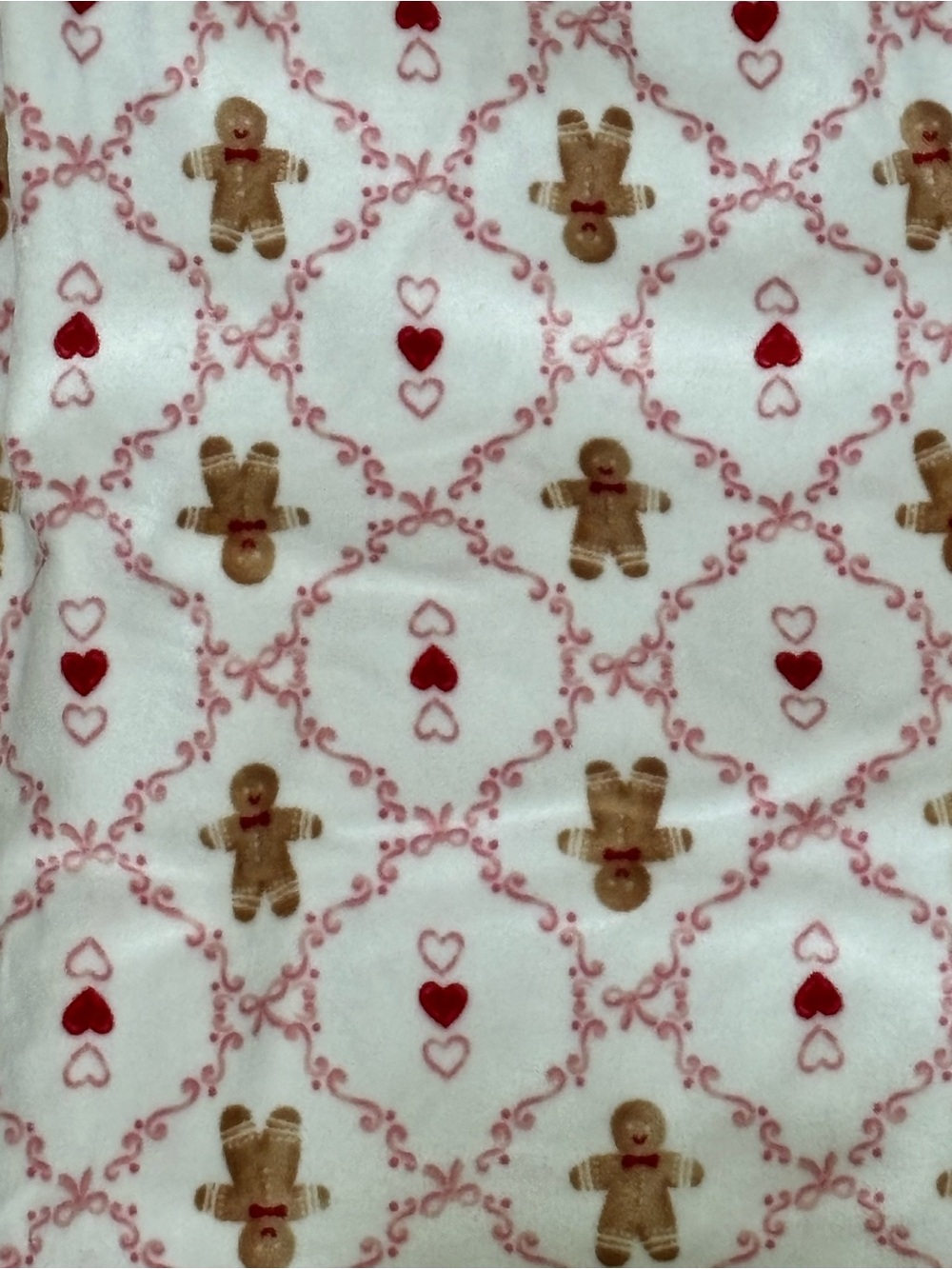 ❤️(Women’s Large) Jaclyn New York Gingerbread Print Pajama Pants - Picture 3 of 4